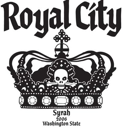 Royal City Syrah Wine Label